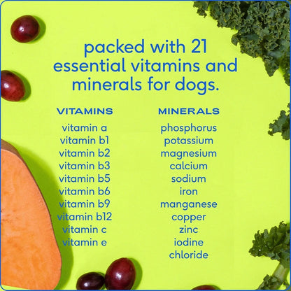 Native Pet Probiotic for Dogs (4.1 Oz.) & The Daily Dog Vitamins & Supplements (7 Oz.) - Vet Created Probiotic Powder for Digestive Issues & 11-in-1 Multivitamin with 21 Supplements & Vitamins